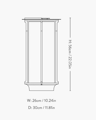 &Tradition Collect Hurricane SC83 candle holder - Buy now on ShopDecor - Discover the best products by &TRADITION design