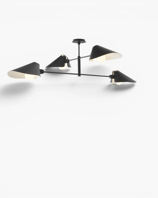 &Tradition Bonnet chandelier &Tradition Matt Black h 40 cm - Buy now on ShopDecor - Discover the best products by &TRADITION design
