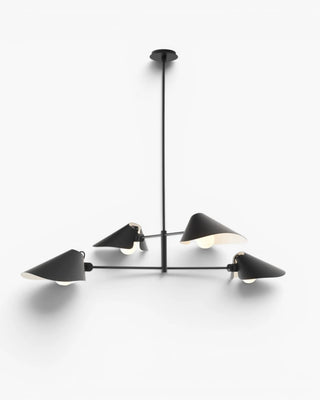 &Tradition Bonnet chandelier &Tradition Matt Black h 110 cm - Buy now on ShopDecor - Discover the best products by &TRADITION design