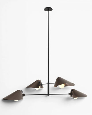 &Tradition Bonnet chandelier &Tradition Dark Bronze h 140 cm - Buy now on ShopDecor - Discover the best products by &TRADITION design