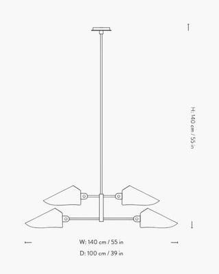 &Tradition Bonnet chandelier - Buy now on ShopDecor - Discover the best products by &TRADITION design