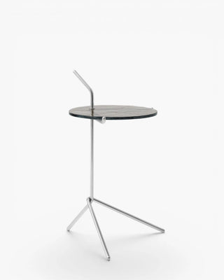 &Tradition Halten SH9 side table &Tradition Steel & Smoked cast glass - Buy now on ShopDecor - Discover the best products by &TRADITION design