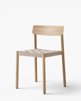 &Tradition Betty TK1 chair with webbed seat &Tradition Oak - Buy now on ShopDecor - Discover the best products by &TRADITION design