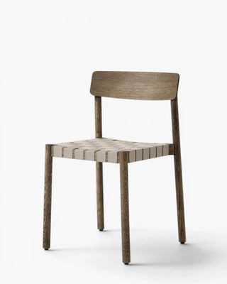 &Tradition Betty TK1 chair with webbed seat &Tradition Smoked Oak - Buy now on ShopDecor - Discover the best products by &TRADITION design