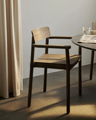&Tradition Betty TK10 chair with armrests and wooden seat - Buy now on ShopDecor - Discover the best products by &TRADITION design