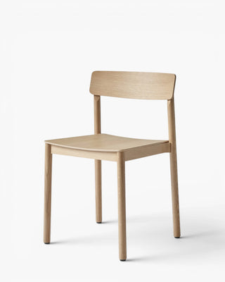 &Tradition Betty TK2 chair with wooden seat &Tradition Oak - Buy now on ShopDecor - Discover the best products by &TRADITION design
