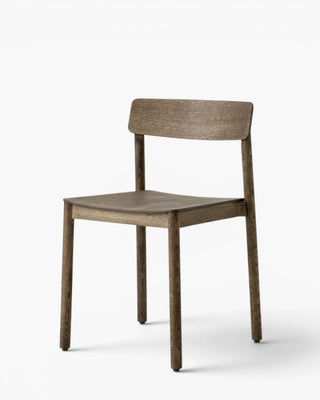 &Tradition Betty TK2 chair with wooden seat &Tradition Smoked Oak - Buy now on ShopDecor - Discover the best products by &TRADITION design