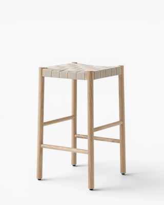 &Tradition Betty stool with webbed seat &Tradition Oak h 66 cm - Buy now on ShopDecor - Discover the best products by &TRADITION design