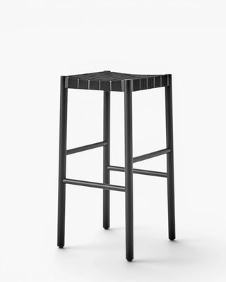 &Tradition Betty stool with webbed seat &Tradition Black Oak h 76 cm - Buy now on ShopDecor - Discover the best products by &TRADITION design