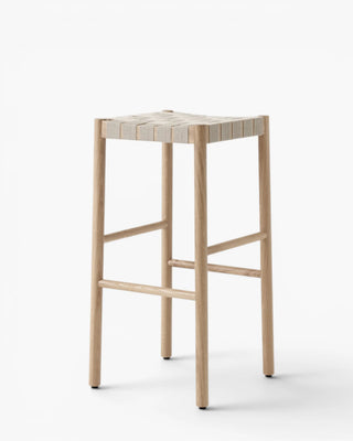 &Tradition Betty stool with webbed seat &Tradition Oak h 76 cm - Buy now on ShopDecor - Discover the best products by &TRADITION design