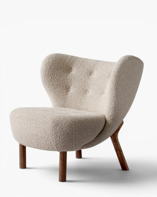 &Tradition Little Petra VB1 lounge chair &Tradition Karakorum 003 Walnut - Buy now on ShopDecor - Discover the best products by &TRADITION design