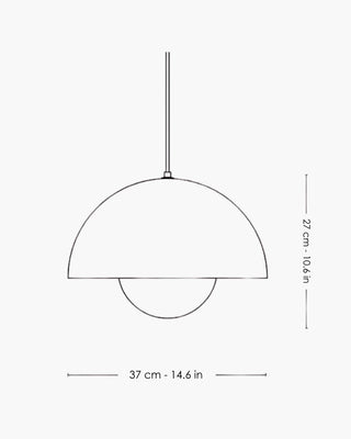 &Tradition Flowerpot VP7 pendant lamp - Buy now on ShopDecor - Discover the best products by &TRADITION design