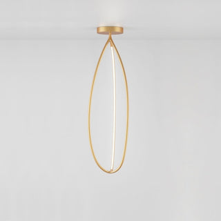 Artemide Arrival 130 ceiling lamp LED h. 130 cm. Gold - Buy now on ShopDecor - Discover the best products by ARTEMIDE design