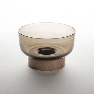 Artemide Bontà wooden base with bowl diam. 18 cm. Artemide Bontà Grey - Buy now on ShopDecor - Discover the best products by ARTEMIDE design