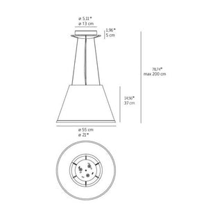 Artemide Choose Mega suspension lamp - Buy now on ShopDecor - Discover the best products by ARTEMIDE design