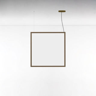 Artemide Discovery Space Square suspension lamp LED Bronze - Buy now on ShopDecor - Discover the best products by ARTEMIDE design