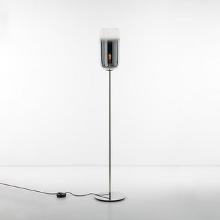 Artemide Gople floor lamp with silver structure Artemide Gople Silver - Buy now on ShopDecor - Discover the best products by ARTEMIDE design