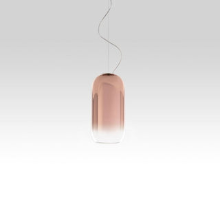 Artemide Gople Mini suspension lamp with black structure Artemide Gople Copper - Buy now on ShopDecor - Discover the best products by ARTEMIDE design