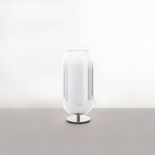 Artemide Gople Mini table lamp with silver structure Artemide Gople Silver - Buy now on ShopDecor - Discover the best products by ARTEMIDE design