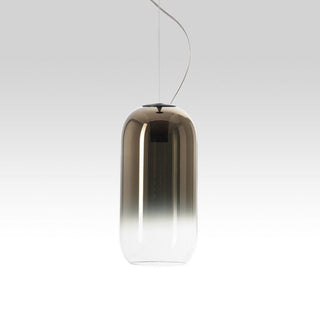 Artemide Gople suspension lamp with black structure Artemide Gople Bronze - Buy now on ShopDecor - Discover the best products by ARTEMIDE design