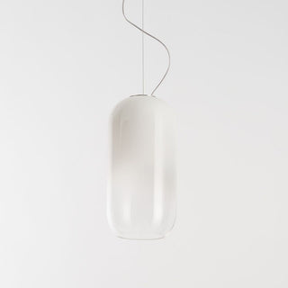 Artemide Gople suspension lamp with silver structure White - Buy now on ShopDecor - Discover the best products by ARTEMIDE design