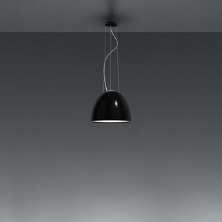 Artemide Nur Mini GLOSS suspension lamp LED Black - Buy now on ShopDecor - Discover the best products by ARTEMIDE design