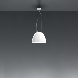 Artemide Nur Mini GLOSS suspension lamp LED White - Buy now on ShopDecor - Discover the best products by ARTEMIDE design