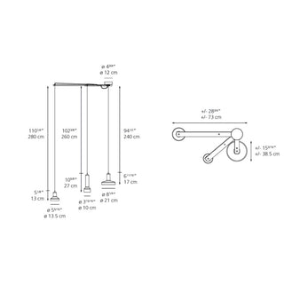 Artemide Stablight suspension lamp 110 Volt - Buy now on ShopDecor - Discover the best products by ARTEMIDE design