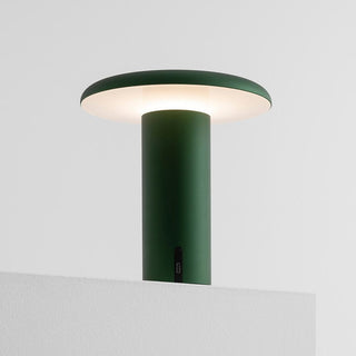Artemide Takku LED portable table lamp Artemide Takku Anodized Green - Buy now on ShopDecor - Discover the best products by ARTEMIDE design