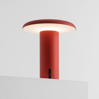 Artemide Takku LED portable table lamp Artemide Takku Anodized Red - Buy now on ShopDecor - Discover the best products by ARTEMIDE design
