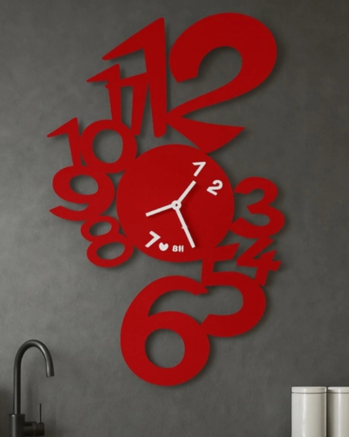Arti e Mestieri wall clocks, clothes stand and mirror