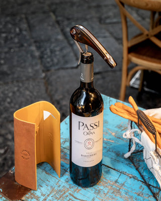 L'Atelier Du Vin Soft Machine Nomad waiter corkscrew in leather pouch - Buy now on ShopDecor - Discover the best products by L'ATELIER DU VIN design