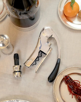 L'Atelier du Vin tire-bouchon à levier Up & Down et ensemble de bouchons pour champagne