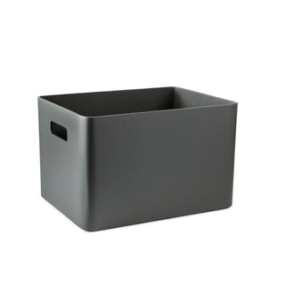 Atipico Arigatoe Containers H.25 cm tray container Anthracite grey - Buy now on ShopDecor - Discover the best products by ATIPICO design