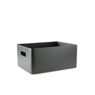 Atipico Arigatoe Containers H.17,5 cm tray container Anthracite grey - Buy now on ShopDecor - Discover the best products by ATIPICO design