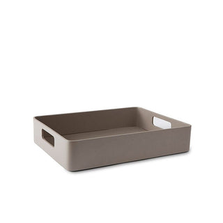 Atipico Arigatoe Containers H.7,5 cm tray container Dove grey - Buy now on ShopDecor - Discover the best products by ATIPICO design