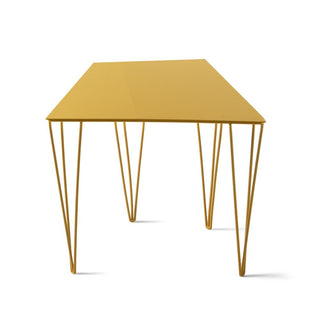 Atipico Chele 36x28 cm small Table metal Yellow - Buy now on ShopDecor - Discover the best products by ATIPICO design