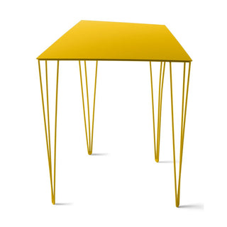 Atipico Chele 44x36 cm small Table metal Yellow - Buy now on ShopDecor - Discover the best products by ATIPICO design