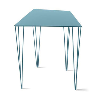 Atipico Chele 44x36 cm small Table metal Blue - Buy now on ShopDecor - Discover the best products by ATIPICO design
