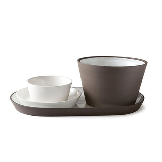 Atipico Crudo Bowl diam.17,5 cm white ceramic - Buy now on ShopDecor - Discover the best products by ATIPICO design