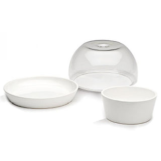 Atipico Crudo Bowl diam.17,5 cm white ceramic - Buy now on ShopDecor - Discover the best products by ATIPICO design