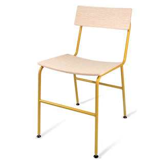 Atipico Nota Chair metal Yellow - Buy now on ShopDecor - Discover the best products by ATIPICO design