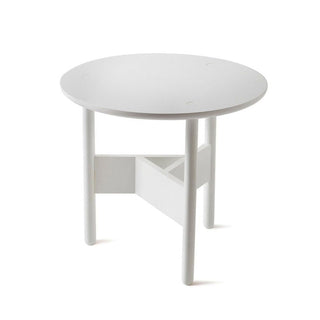 Atipico Orbital diam.50 cm small Table wood White - Buy now on ShopDecor - Discover the best products by ATIPICO design