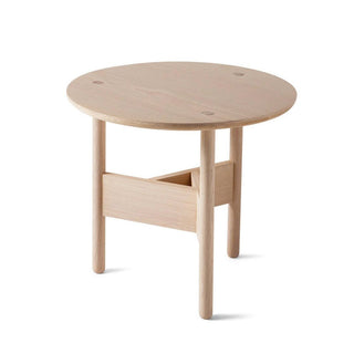 Atipico Orbital diam.50 cm small Table wood Oak - Buy now on ShopDecor - Discover the best products by ATIPICO design