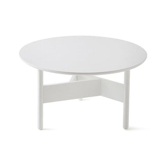 Atipico Orbital diam.70 cm small Table wood White - Buy now on ShopDecor - Discover the best products by ATIPICO design