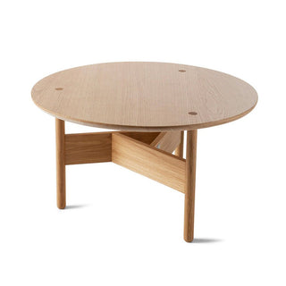 Atipico Orbital diam.70 cm small Table wood Oak - Buy now on ShopDecor - Discover the best products by ATIPICO design