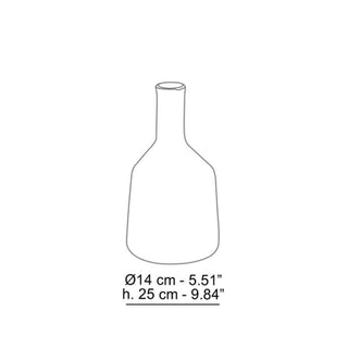 Atipico Torri H.25 cm Bottle Transparent - Buy now on ShopDecor - Discover the best products by ATIPICO design