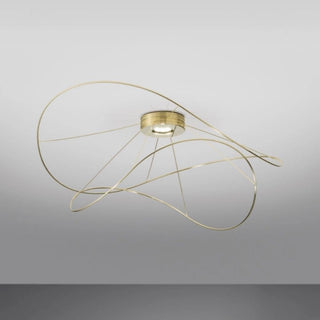 Axolight Hoops 2 LED ceiling lamp gold by Giovanni Barbato - Buy now on ShopDecor - Discover the best products by AXOLIGHT design