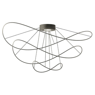 Axolight Hoops 3 LED ceiling lamp by Giovanni Barbato Axolight Black NE - Buy now on ShopDecor - Discover the best products by AXOLIGHT design