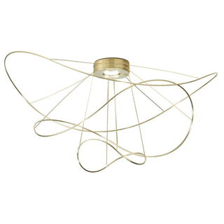 Axolight Hoops 3 LED ceiling lamp by Giovanni Barbato Axolight Gold OR - Buy now on ShopDecor - Discover the best products by AXOLIGHT design